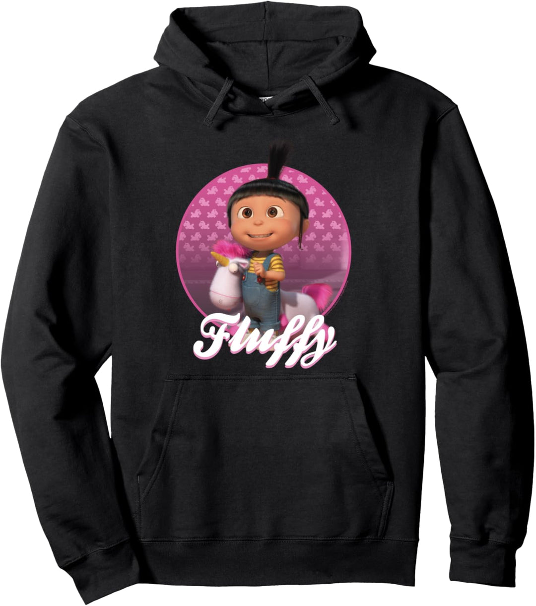 Despicable Me Minions Anges Gru Fluffy C1 Pullover Hoodie