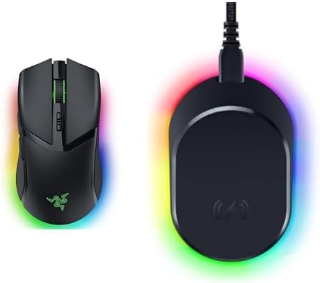 Razer Cobra Pro - Individuell anpassbare kabellose Gaming-Maus RGB Schwarz + Mouse Dock Pro & Chargi