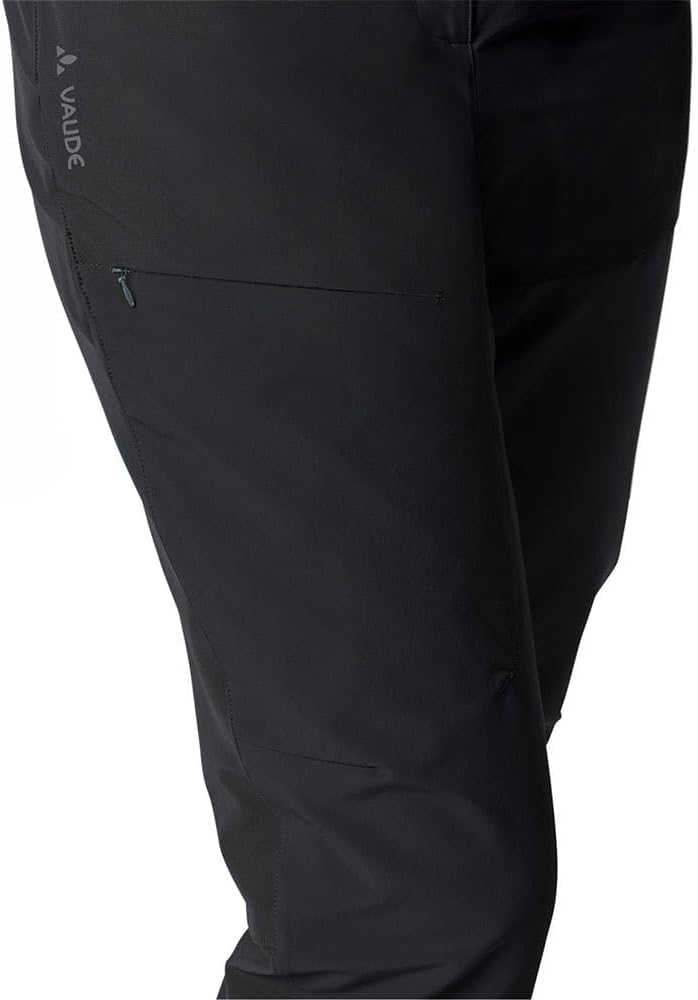 VAUDE Damen Softshellhose Moena 36 Schwarz, 36 Schwarz