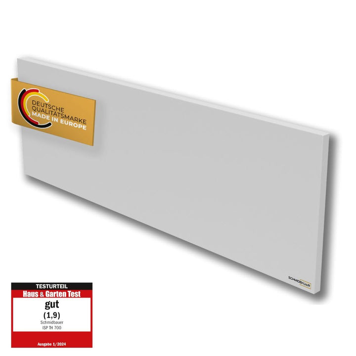 SCHMIDBAUER® Infrarotheizung Concept 550 Watt - inkl. Montagezubehör - Wand/Deckenhalterung - deutsc