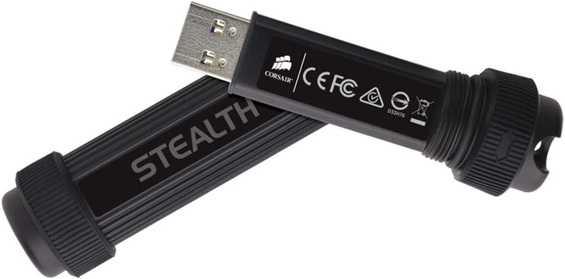 Corsair Flash Survivor Stealth v2 64GB USB-Speicherstick (USB 3.0, robust, wasserabweisend) schwarz