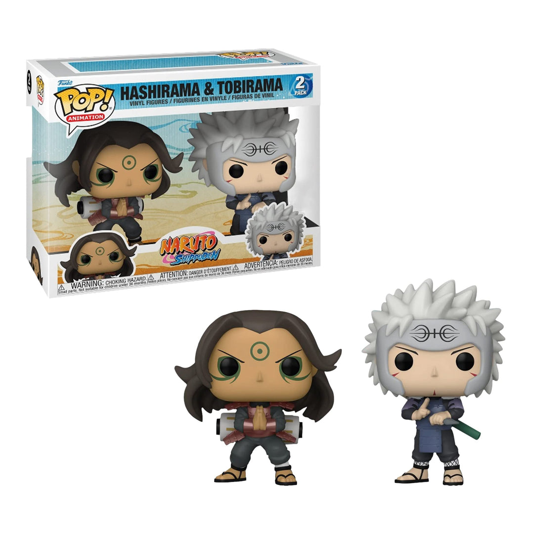 Funko Pop! Animation: Naruto - 2 Packung Hashirama & Tobirama - Naruto Shippuden - Vinyl-Sammelfigur