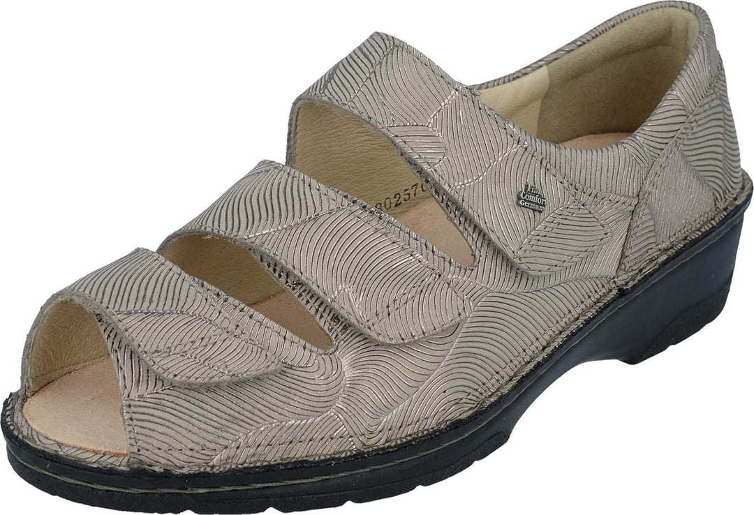 Finn Comfort Ischia Damen 02106 43 EU Beige, 43 EU Beige