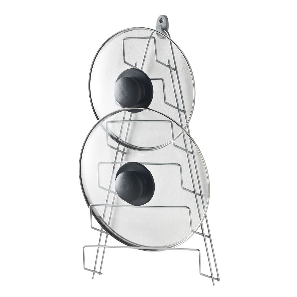 METALTEX Lid Holder 6 Places Items for Table, Material, Multicolor, N, Multicolor