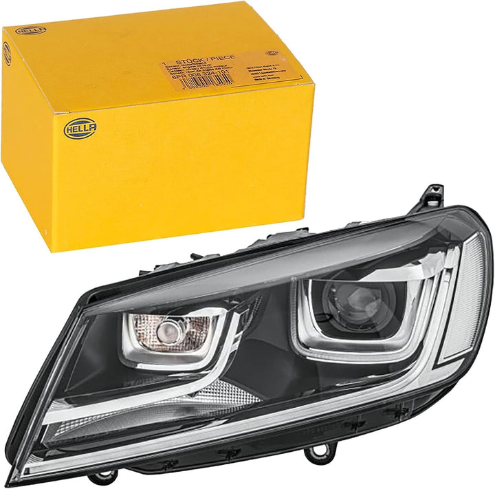 HELLA 1EL 011 937-411 Bi-Xenon/DE/LED-Hauptscheinwerfer - links - für u.a. VW Touareg (7P5, 7P6) Lin