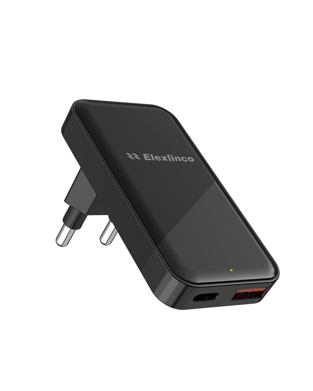 USB C Ladegerät 35W, Elexlinco 2-Port Schnell Kompakt USB C Netzteil, PD 3.0 Power Adapter Ladesteck