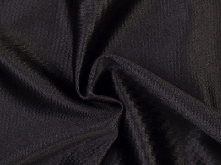 Damen Bolero Satin Festliche Schulterjacke Langarm 709 M Schwarz, M Schwarz