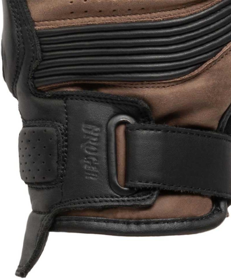 BROGER Ohio Motorradhandschuhe Herren | Rindsleder und Känguru Leder | Knox SPS Protektoren | Stossa