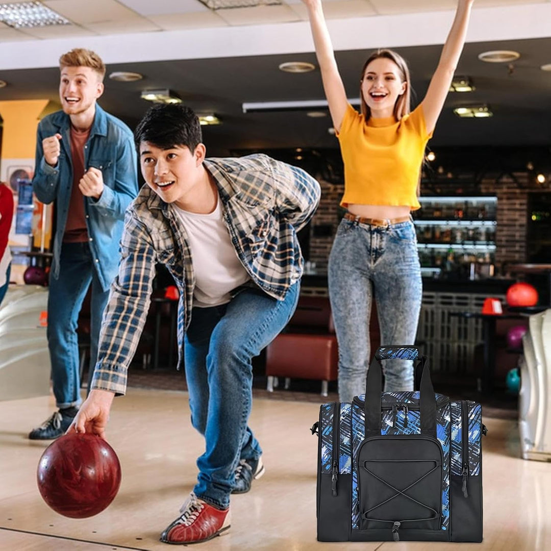 Bowlingtasche für einen Ball | Bowlingballtasche | Bowlingballtasche für Ball, multifunktionale Hand