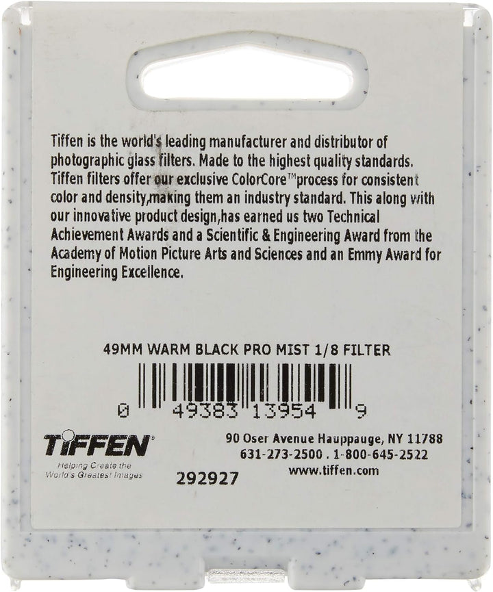 Tiffen Filter 49MM WARM BLACK PRO-MIST 1/8, 49mm