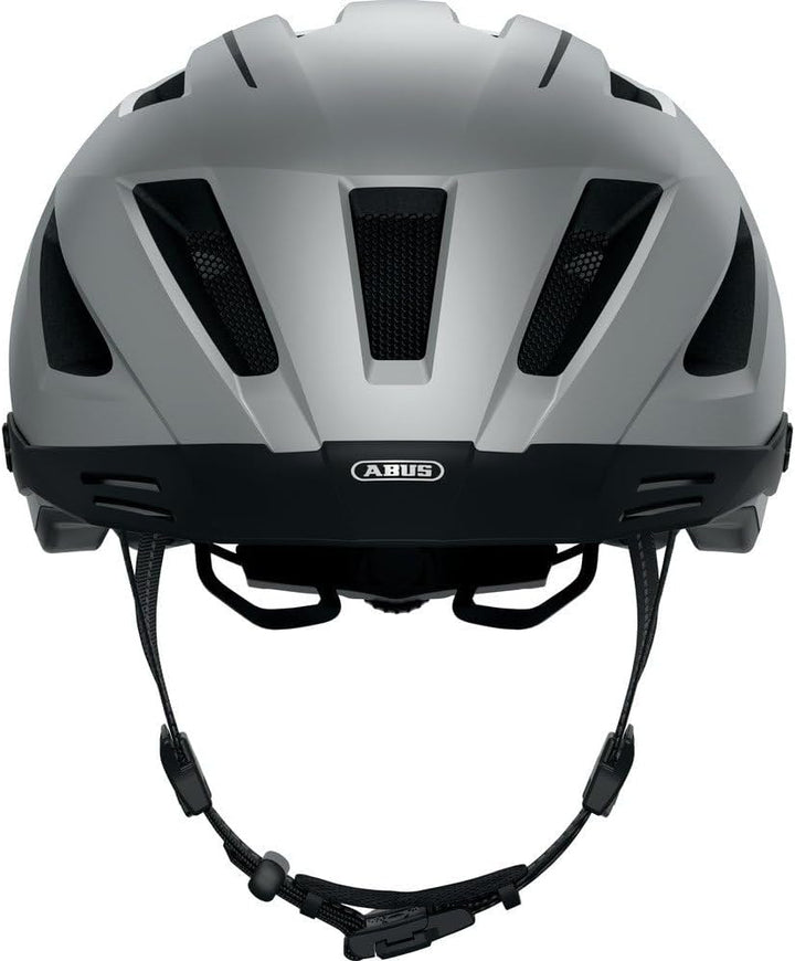 ABUS Stadthelm Pedelec 2.0 MIPS - Fahrradhelm mit Rücklicht, Schirm, Regenhaube und MIPS-Aufprallsch