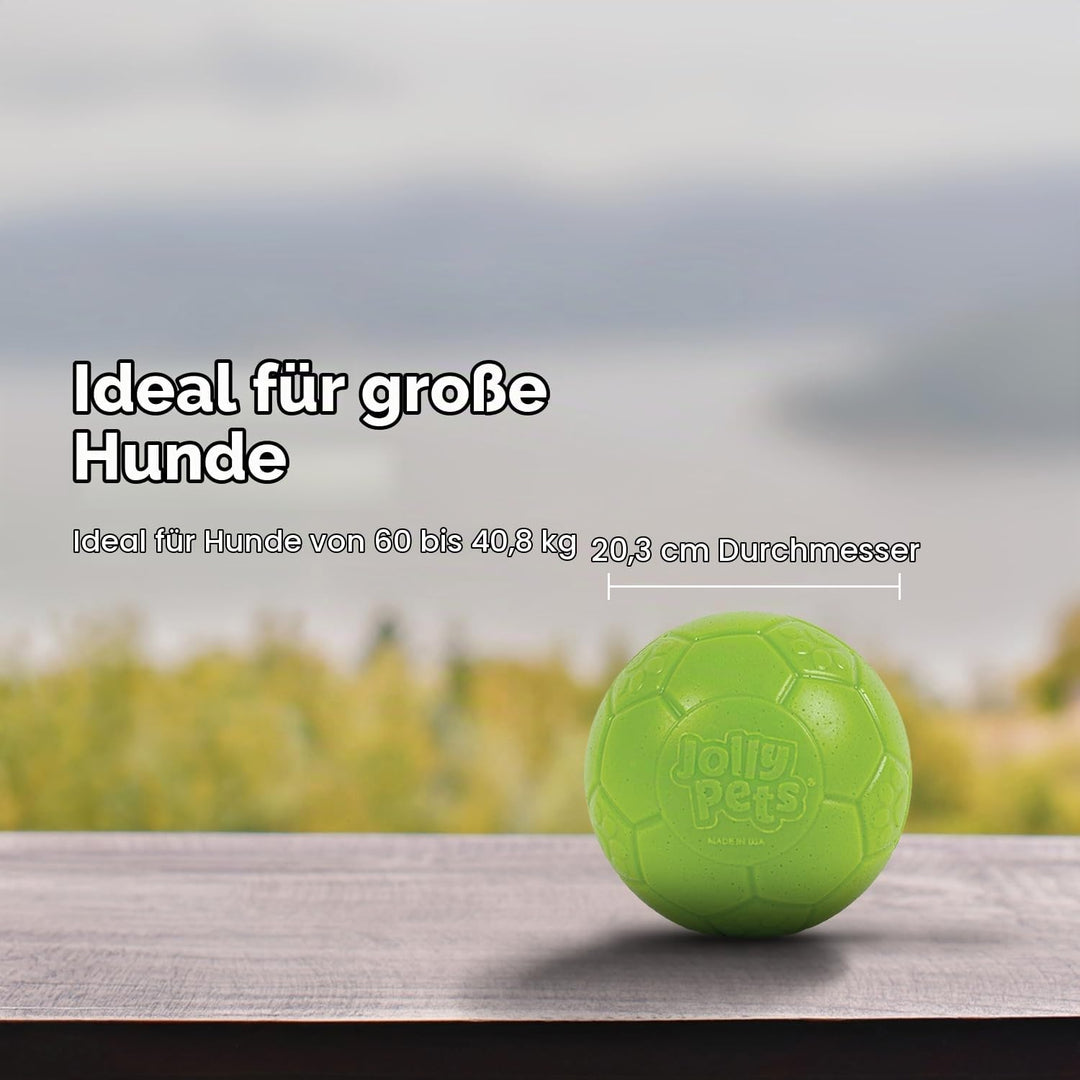 Horsemens Pride Inc. Jolly Haustiere Jolly Fussball - 8" Green Apple - Green Apple Clear, Unisex, HM