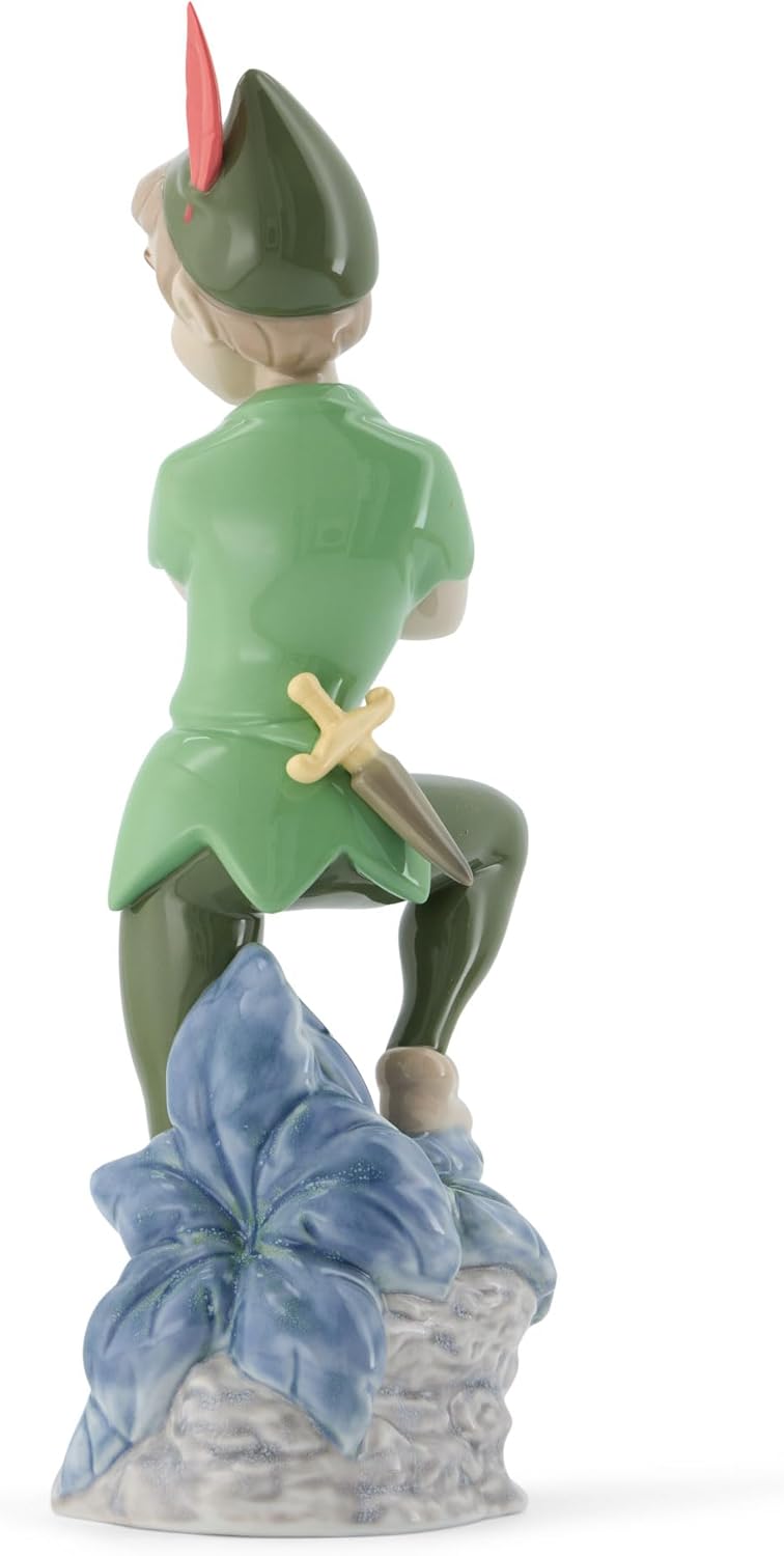 NAO Peter PAN, Porzellan, grün, 28x10cm