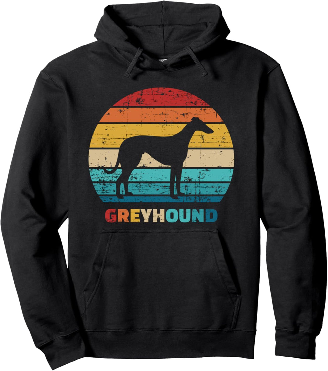 Windhund vintage Pullover Hoodie