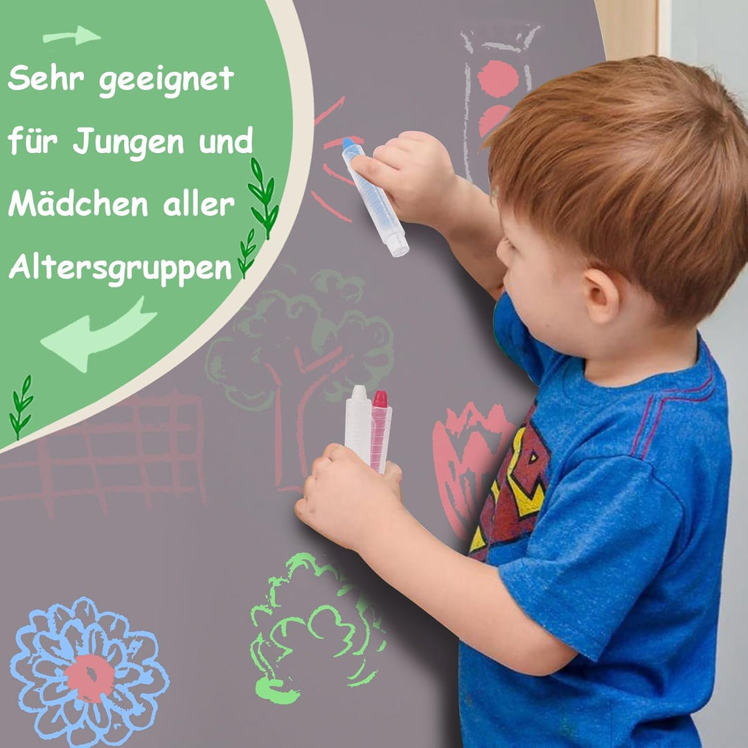 Magnettafel Kinder Selbstklebend： Magnetwand Kinderzimmer 80×100 cm Bogen - Hellgrau Hellgrau 80*100