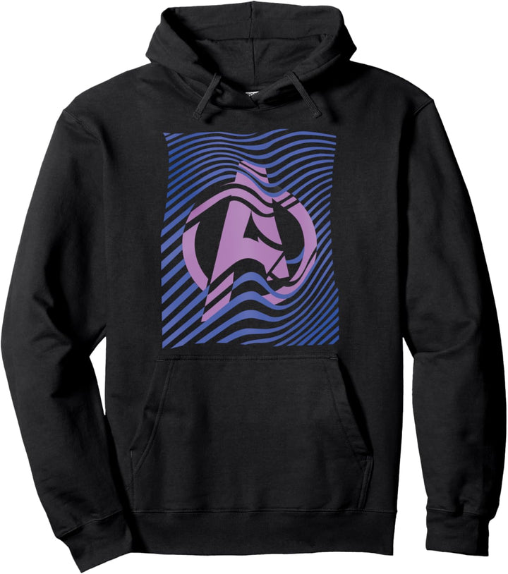 Marvel Avengers Wavy Logo Pullover Hoodie