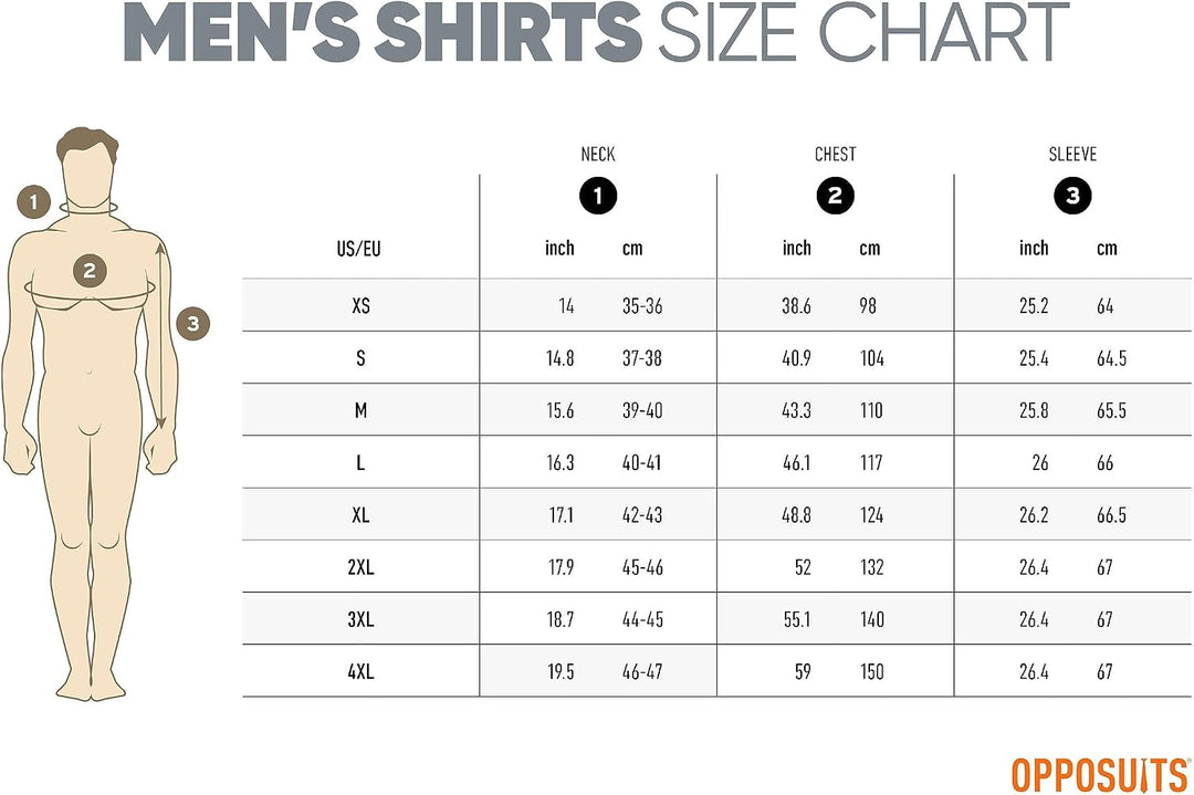 OppoSuits Herren-Kurzarmshirt – perfekt für den Sommer – schmale Passform XS Shirt Short Sleeve Whit