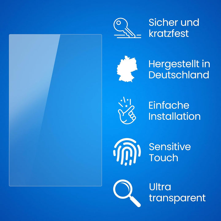 atFoliX Schutzfolie kompatibel mit Huion Kamvas Pro 24 Gen 3 Folie, ultraklare FX Displayschutzfolie
