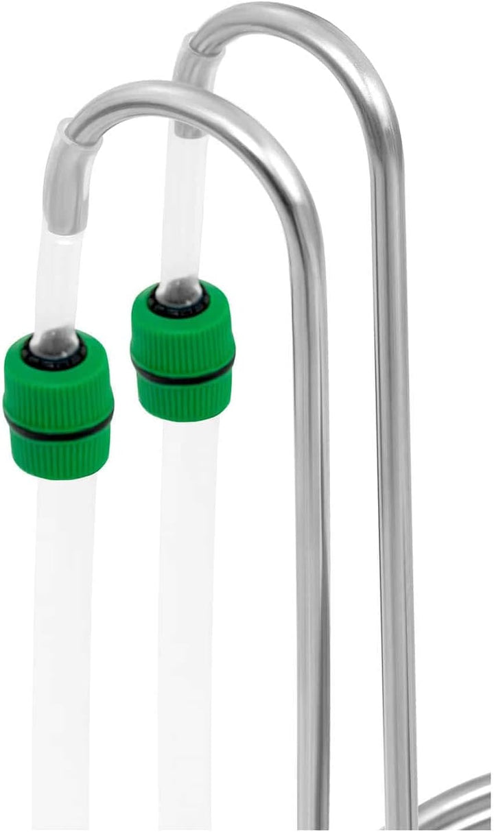 Royal Catering RCBM-42NCS Eintauchkühler Würzekühler Ø 26 cm 16 Schleifen 60 l in 30 min auf 25-30 °