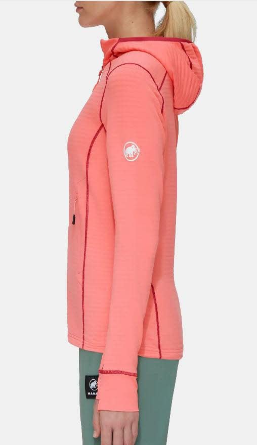 Mammut Taiss Light ML Hooded Jacke Damen salmon-terracotta M, salmon-terracotta M