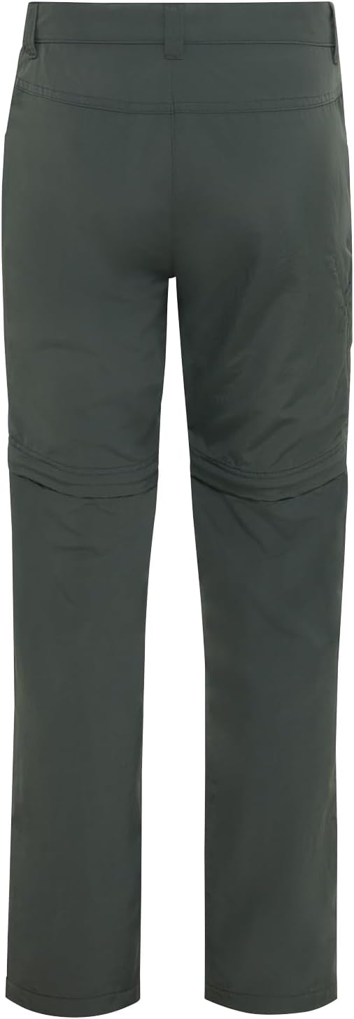 Jack Wolfskin Kinder SAFARI Hose mit abzippbaren Hosenbeinen 116 Slate Green, 116 Slate Green