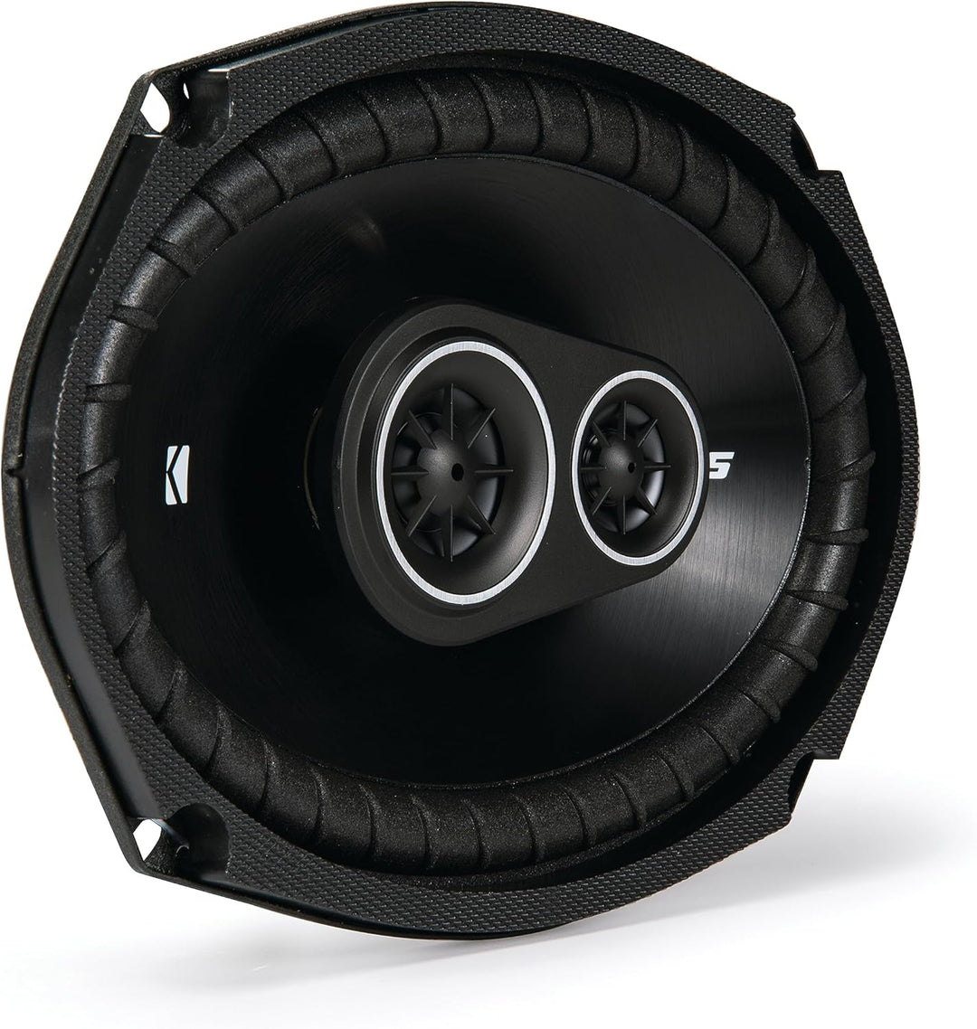 KICKER 43DSC69304 6x9 Zoll Triax-LS Schwarz Nur ein Paar, Nur ein Paar