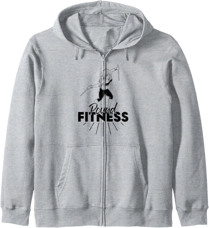 Workout mit Drumsticks - Pound Fitness Kapuzenjacke