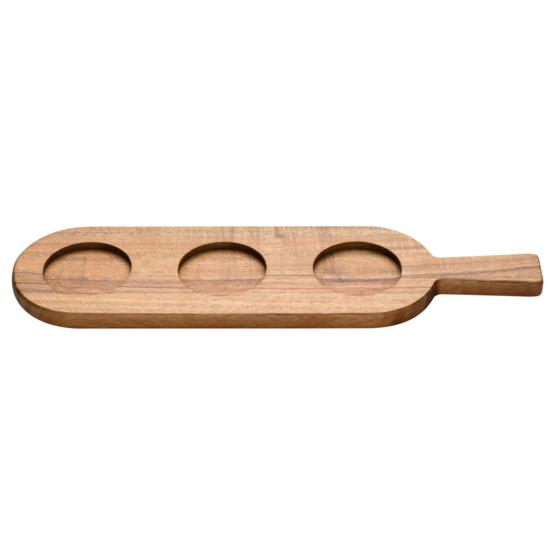 LEONARDO HOME Servierbrett 40x11 f.Dipschäl.