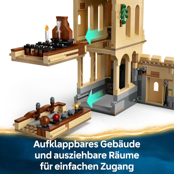 LEGO Harry Potter Schloss Hogwarts: Flugstunden, Abenteuer-Spielset mit 6 Minifiguren zum Sammeln, i