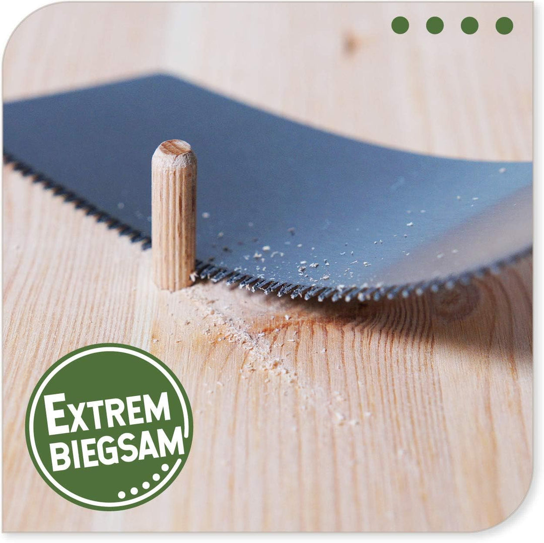 protanic 3er-Set Japansägen Handsäge Zugsäge Holzsäge (Ryoba, Kataba,