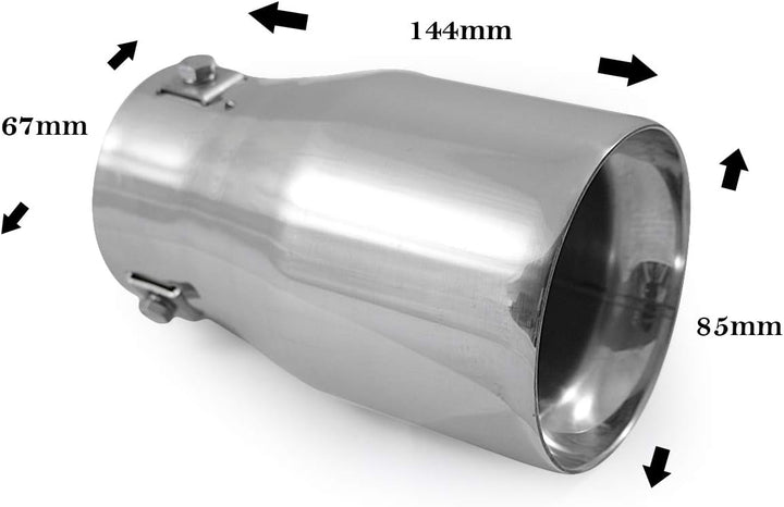 Auspuffblende Endrohr Endstuck Auspuff Blende Schalldampf Sportauspuff Universell Schalldampf Sport