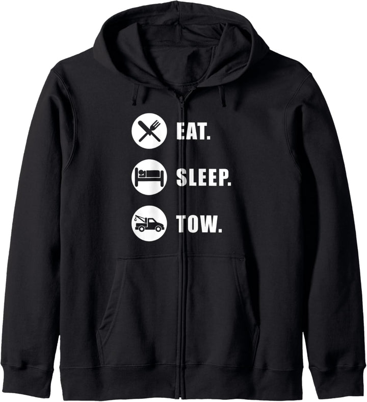 Funny Tow Truck Driver Design Gift For Truckers Kapuzenjacke