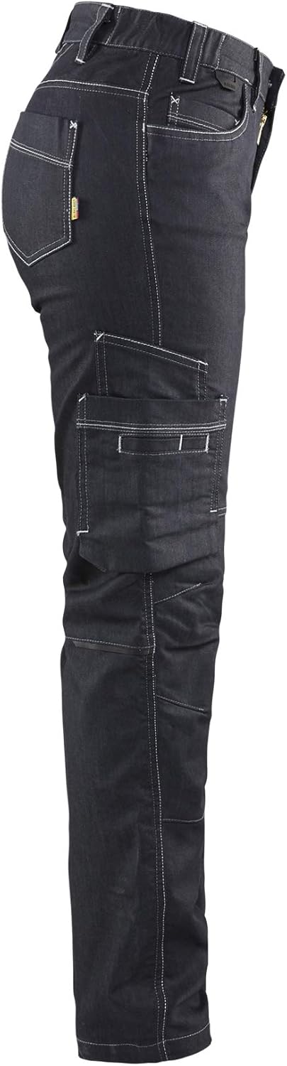 Blaklader 714011418900C42 Damen Service Stretch Arbeitshose, Marineblau, Grösse C42 C42 Marineblau,