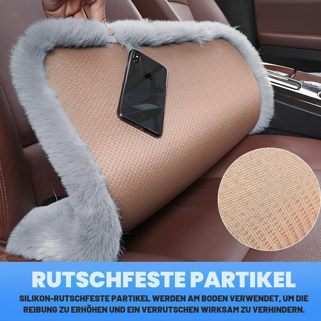 CGEAMDY 2 Stück Universal Autositzkissen, Auto Sitzauflage, Schutz Für Vordersitz Unten Einzelsitz O