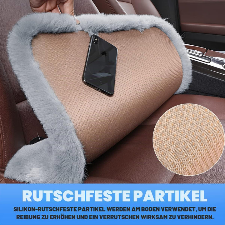 CGEAMDY 2 Stück Universal Autositzkissen, Auto Sitzauflage, Schutz Für Vordersitz Unten Einzelsitz O