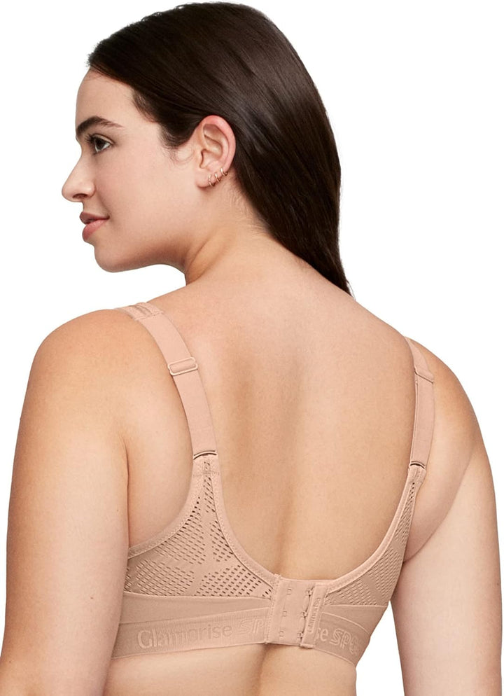 Glamorise Damen Sports Bra, Undurchsichtige 75C Haut, 75C Haut