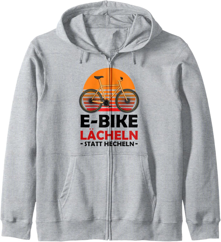 E-Bike Fahrradfahrer Radfahrer Radfans Cyclists Rennrad Kapuzenjacke