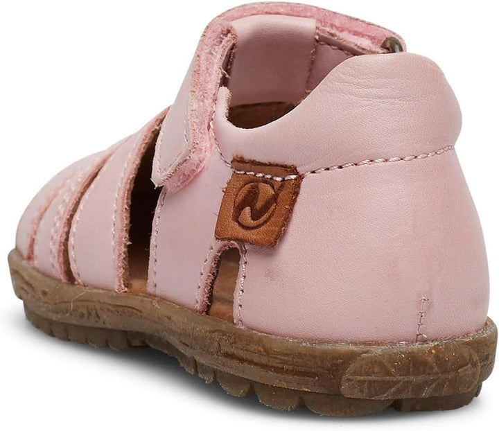 Naturino SEE-Halboffener Lederschuh-Taupe 34 EU Hellrosa, 34 EU Hellrosa