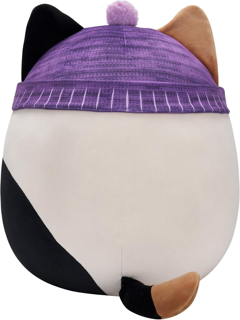 Squishmallows SQCR04208 - Cam die Katze mit Mütze 40 cm, offizielles Kelly Toys Plüsch, superweiches