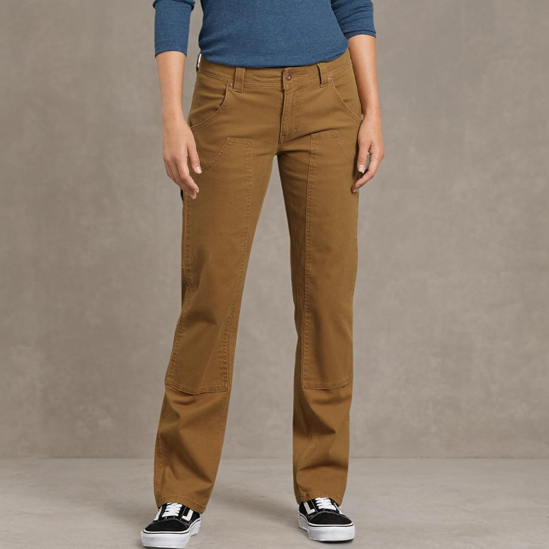 Dickies Damen W Carpenter Pant Hose 28 Brown Duck, 28 Brown Duck