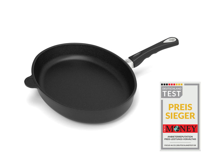AMT Gastroguss I-4127 Induktionsfischpfanne mit festem Stiel, mit festem Stiel