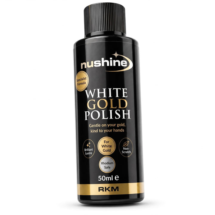 Nushine White Gold Polish 50ml - eco-friendly formulation by Nushine Weissgoldpolitur 50 ml (1er Pac