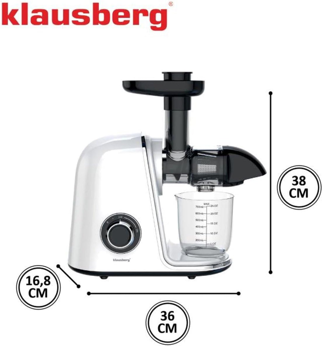 Klausberg Slow Juicer, 700ml, 150W