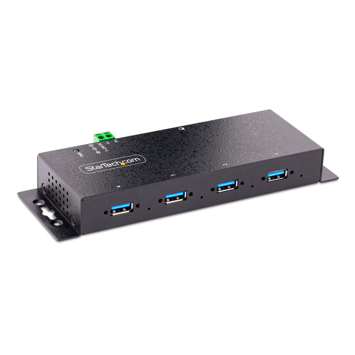 StarTech.com 4-Port USB 3.0 Hub mit 5 Gbit/s - Robuster USB Verteiler 3.0 mit ESD-/Überspannungsschu