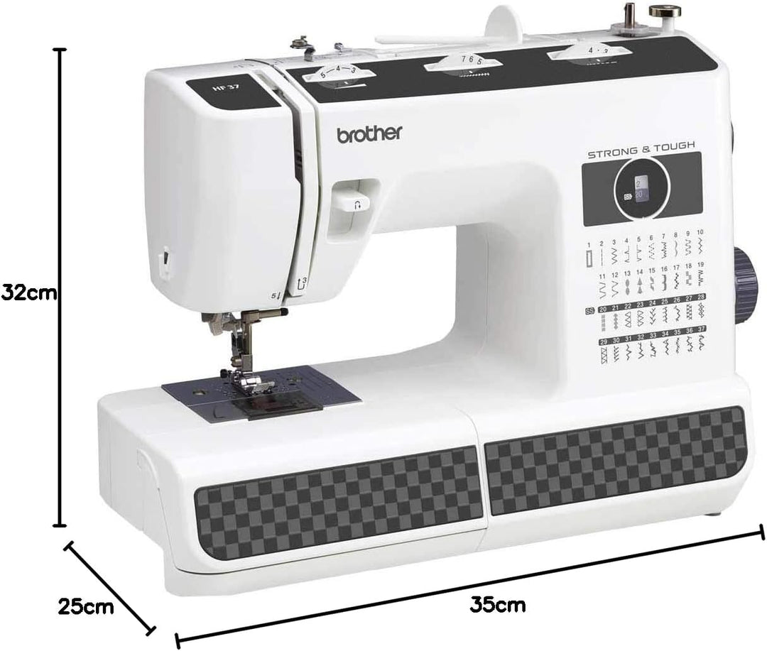 Brother Mechanische Nähmaschine HF37 - Stahlrahmen - 37 Punkte