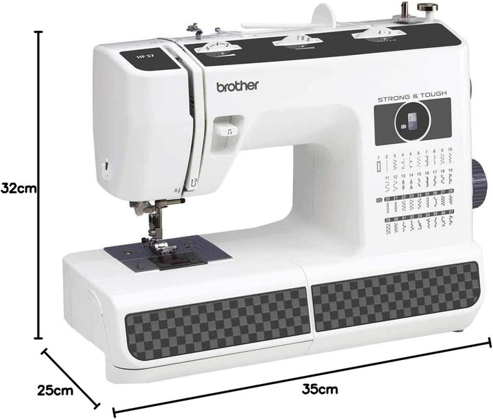 Brother Mechanische Nähmaschine HF37 - Stahlrahmen - 37 Punkte