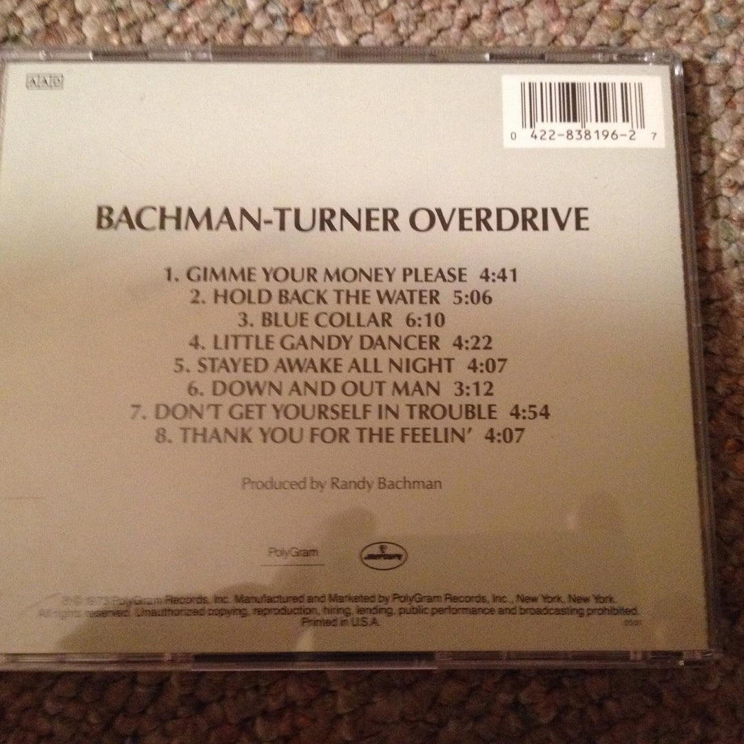 Bachman-Turner Overdrive, Audio-CD
