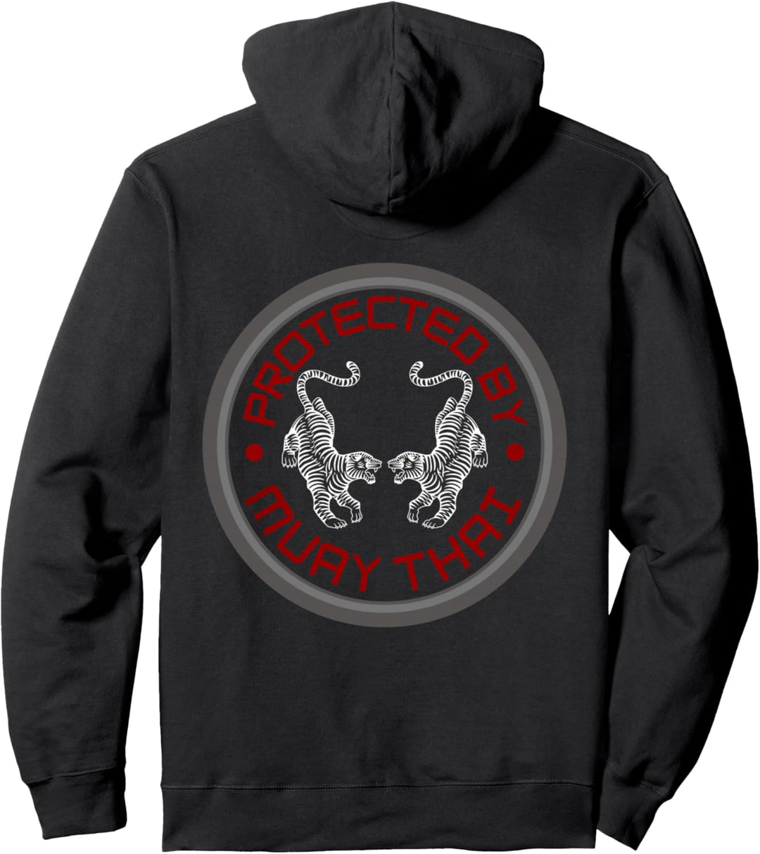Muay Thai Sak Yant - Geschützt durch Muay Thai und Thaiboxen Pullover Hoodie