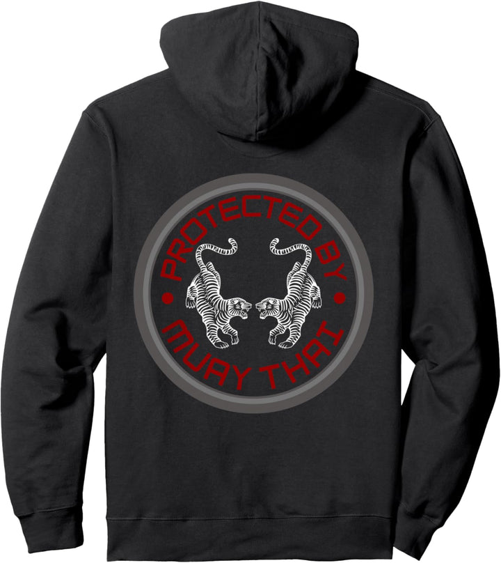 Muay Thai Sak Yant - Geschützt durch Muay Thai und Thaiboxen Pullover Hoodie