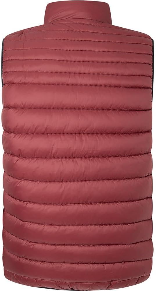 Pepe Jeans Herren Balle Gillet Puffer Weste M Rot (Burgundy), M Rot (Burgundy)